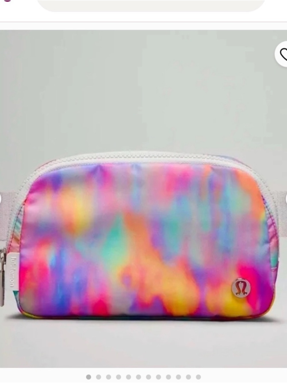 lululemon athletica rainbow everywhere belt bag NWT